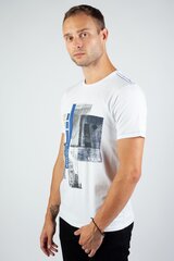 T-krekls MCL 35814BEYAZ-M cena un informācija | Vīriešu T-krekli | 220.lv