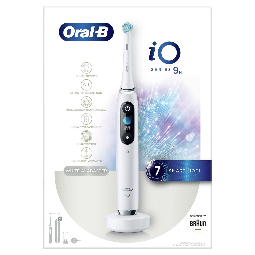 Oral-B iO9 Series White цена и информация | Elektriskās zobu birstes | 220.lv