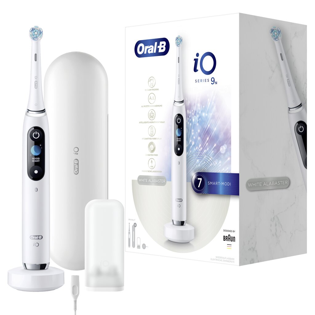 Oral-B iO9 Series White cena un informācija | Elektriskās zobu birstes | 220.lv