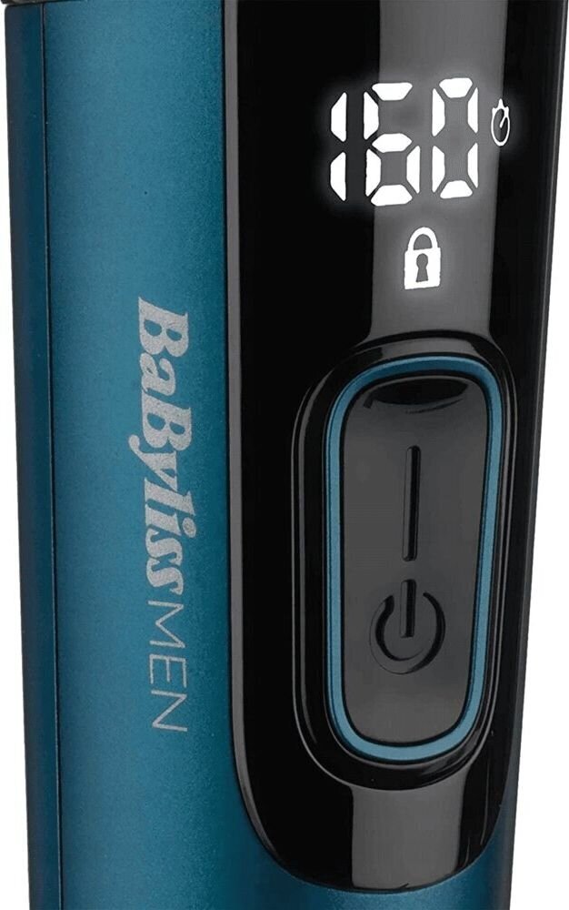 BaByliss Japanese Steel Digital Hair Clipper Black, Teal cena un informācija | Matu griežamās mašīnas | 220.lv