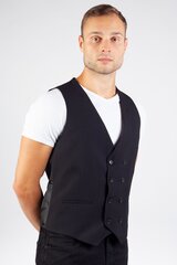 Veste FRAPPOLI 6090ARUNTESIYAHVEST-48 cena un informācija | Vīriešu vestes | 220.lv