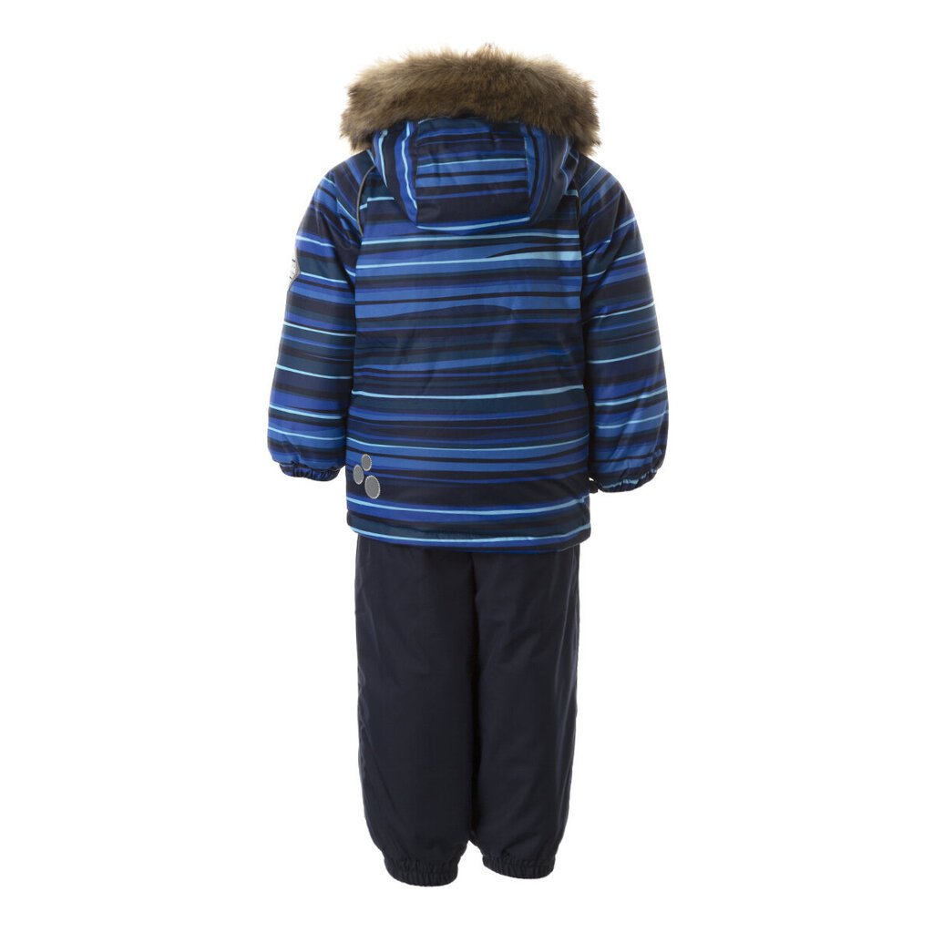 Huppa komplekts bērniem LASSE, zils cena un informācija | Ziemas apģērbs bērniem | 220.lv