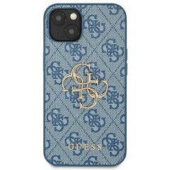 Guess GUHCP13S4GMGBL, piemērots iPhone 13 mini, zils цена и информация | Чехлы для телефонов | 220.lv