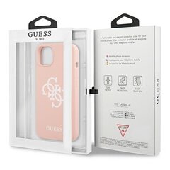 Guess GUHCP13SLS4GWPI, piemērots iPhone 13 mini, rozā цена и информация | Чехлы для телефонов | 220.lv