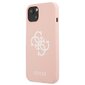 Guess GUHCP13SLS4GWPI, piemērots iPhone 13 mini, rozā цена и информация | Telefonu vāciņi, maciņi | 220.lv