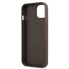 Guess GUHCP13SG4GLBR для iPhone 13 mini, коричневый цена и информация | Чехлы для телефонов | 220.lv