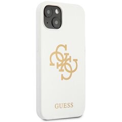 Guess GUHCP13MLS4GGWH, piemērots iPhone 13, balts cena un informācija | Telefonu vāciņi, maciņi | 220.lv