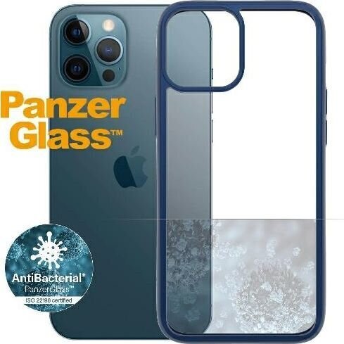 PanzerGlass ClearCase, piemērots iPhone 12 Pro Max, zils cena un informācija | Telefonu vāciņi, maciņi | 220.lv