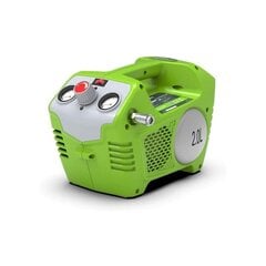 40V Kompresors GREENWORKS G40AC - 4100802 cena un informācija | Kompresori | 220.lv