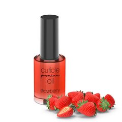 Zemeņu eļļa nagiem, Premium Nail Oil, 11 ml cena un informācija | Nagu lakas, stiprinātāji | 220.lv