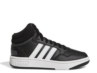 Sporta apavi adidas core hoops mid 3.0 k gw0402 GW0402 цена и информация | Стильные кеды для детей | 220.lv