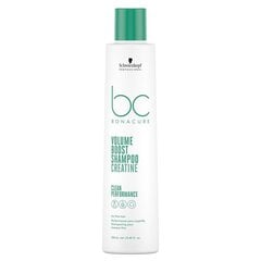 Šampūns Schwarzkopf Professional BC Volume Boost Shampoo, 250 ml cena un informācija | Šampūni | 220.lv