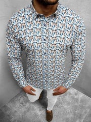 Krekls vīriešiem Moset O/2722-48172-XL цена и информация | Мужские рубашки | 220.lv