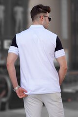 Vīriešu balti brūns T-krekls Eken PK5865-47795-XL цена и информация | Мужские футболки | 220.lv