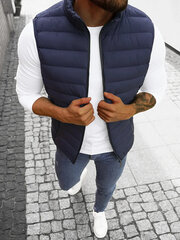 Vīriešu veste tumši zilā krāsā Mira JS/M711/215-48533-XXL cena un informācija | Vīriešu vestes | 220.lv