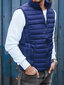 Vīriešu tumši zila stepēta veste Mamor TX4124-48628-XXL цена и информация | Vīriešu vestes | 220.lv