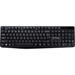 Беспроводная клавиатура YENKEE PRIME, эргономичная, бесшумные клавиши, US/CS, 2,4 ГГц цена и информация | Клавиатуры | 220.lv