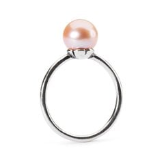 Gredzens ar rozā pērli, Trollbeads цена и информация | Кольца | 220.lv