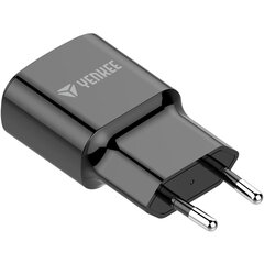 Зарядное устройство YENKEE, USB-A, 12 Вт+ lightning 2,4 А, 1 м цена и информация | Зарядные устройства для телефонов | 220.lv