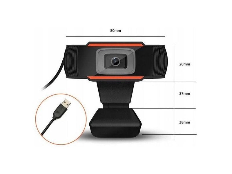 Duxo WebCam-X13 цена и информация | Datoru (WEB) kameras | 220.lv