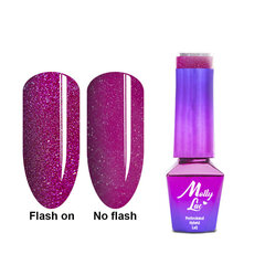 Gel lakas Molly Lac - Duo Flashing Lights Rose Of Dreams 5ml Nē 601 cena un informācija | Nagu lakas, stiprinātāji | 220.lv