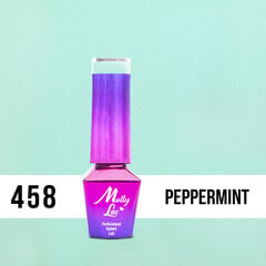 Гель лак для ногтей Molly Lac - BonBons Peppermint 5ml Но. 458 цена и информация | Лаки для ногтей, укрепители | 220.lv