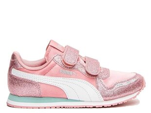 SPORTS PUMA CABANA RACER GLITZ V INF 37098609 цена и информация | Детская спортивная обувь | 220.lv