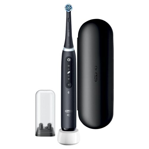 Oral-B iO5 Series Matt Black cena un informācija | Elektriskās zobu birstes | 220.lv