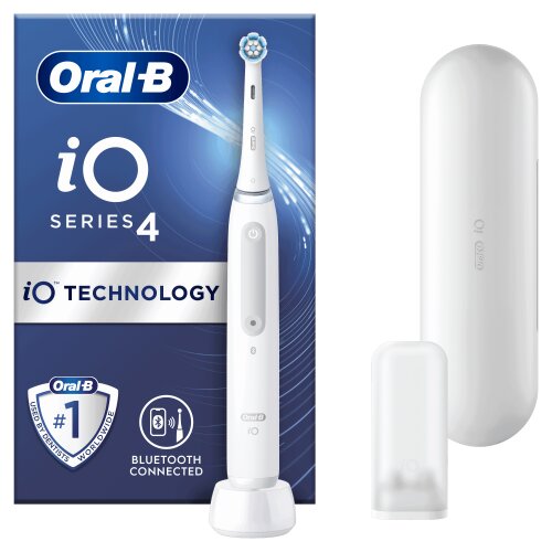 Oral-B iO4 Series Quite White цена и информация | Elektriskās zobu birstes | 220.lv