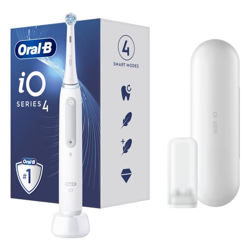 Oral-B iO4 Series Quite White cena un informācija | Elektriskās zobu birstes | 220.lv