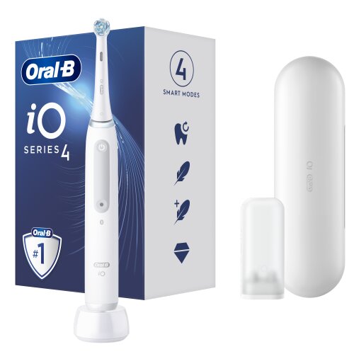 Oral-B iO4 Series Quite White цена и информация | Elektriskās zobu birstes | 220.lv