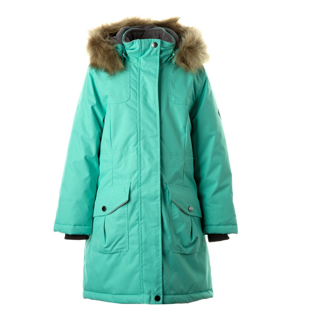 Huppa ziemas jaka meitenēm Mona 2, 300 g, piparmētru zaļa цена и информация | Ziemas apģērbs bērniem | 220.lv