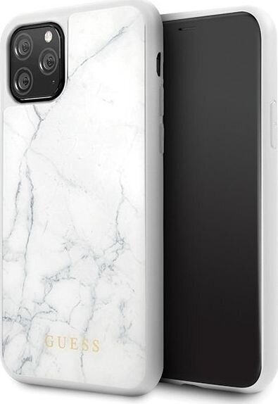 Guess GUHCN58HYMAWH priekš Apple iPhone 11 Pro, balts cena un informācija | Telefonu vāciņi, maciņi | 220.lv