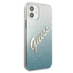 Guess GUHCP12SPCUGLSBL для Apple iPhone 12 mini 5,4", синий цена и информация | Чехлы для телефонов | 220.lv