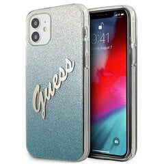 Guess GUHCP12SPCUGLSBL для Apple iPhone 12 mini 5,4", синий цена и информация | Чехлы для телефонов | 220.lv