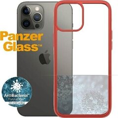 PanzerGlass ClearCase, priekš iPhone 12 Pro Max, sarkans cena un informācija | PanzerGlass Mobilie telefoni, planšetdatori, Foto | 220.lv