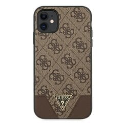 Guess GUHCN61PU4GHBR priekš Apple iPhone 11 6.1 ", brūns цена и информация | Чехлы для телефонов | 220.lv