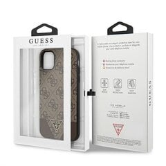 Guess GUHCN61PU4GHBR priekš Apple iPhone 11 6.1 ", brūns цена и информация | Чехлы для телефонов | 220.lv