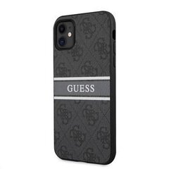 Guess Printed Stripe Case для iPhone 11, серый цена и информация | Чехлы для телефонов | 220.lv