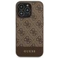 Guess GUHCP13LG4GLBR priekš Apple iPhone 13 Pro / 13 6.1 ", brūns cena un informācija | Telefonu vāciņi, maciņi | 220.lv