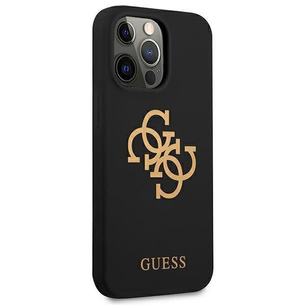 Guess GUHCP13LLS4GGBK priekš Apple iPhone 13 Pro / 13 6.1 ", melns цена и информация | Telefonu vāciņi, maciņi | 220.lv