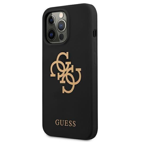 Guess GUHCP13LLS4GGBK priekš Apple iPhone 13 Pro / 13 6.1 ", melns цена и информация | Telefonu vāciņi, maciņi | 220.lv