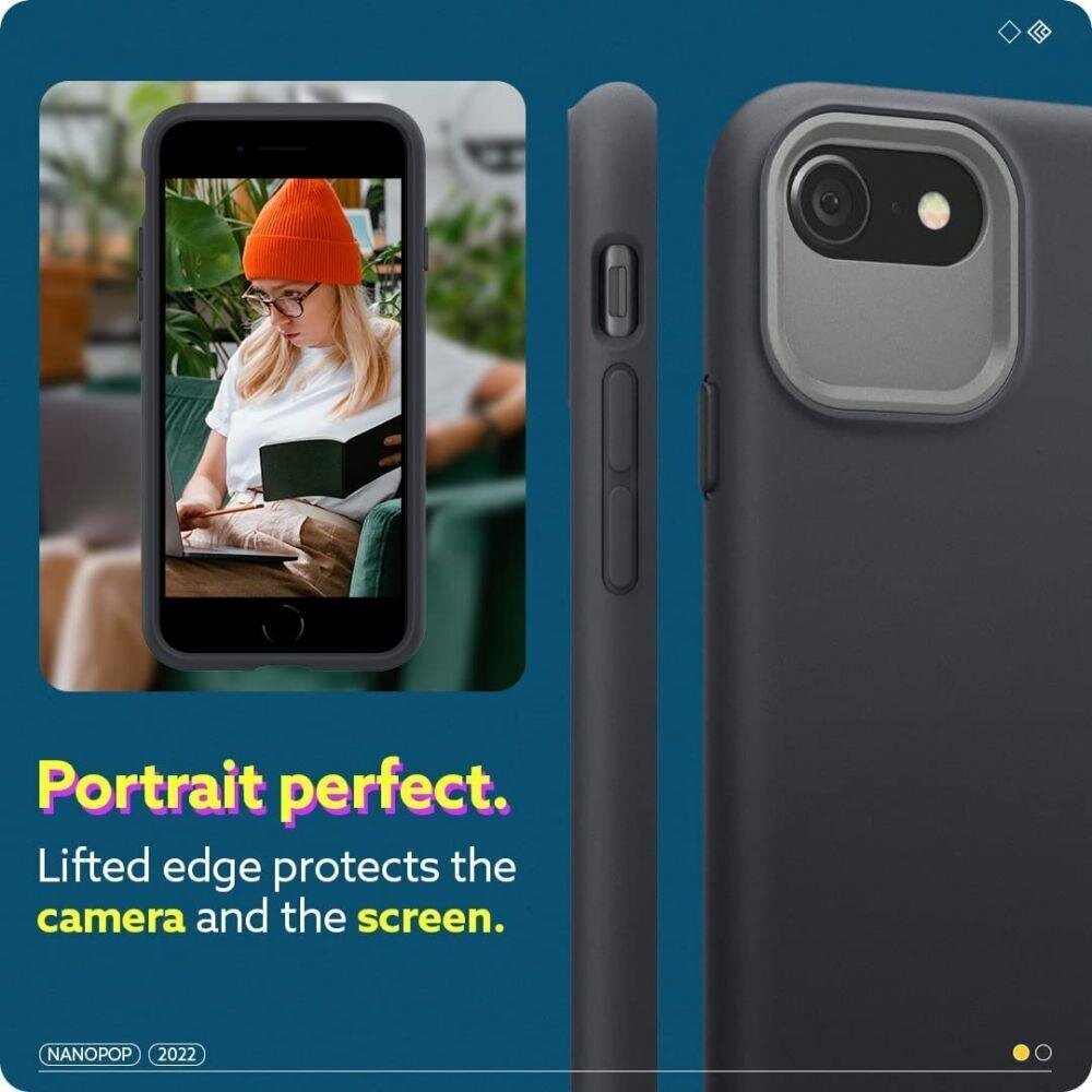 Spigen Caselogy Nano Pop priekš Apple Iphone 7/8 /SE 2020/2022, melns цена и информация | Telefonu vāciņi, maciņi | 220.lv