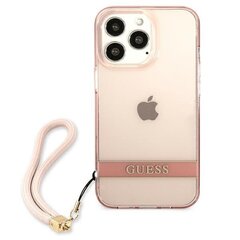 Guess GUHCP13LHTSGSP для Apple iPhone 13 Pro / 13 6.1", розовый цена и информация | Чехлы для телефонов | 220.lv