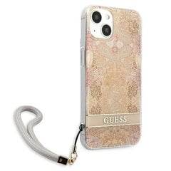 Чехол Guess GUHCP13MHFLSD для Apple iPhone 13 6.1", золотистый цена и информация | Чехлы для телефонов | 220.lv