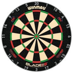 Дартс Мишень Winmau Blade 6 Triple Core PDC цена и информация | Дартс | 220.lv