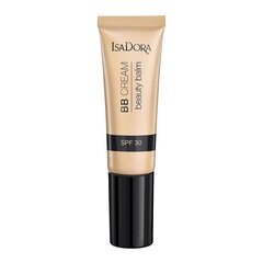 BB krēms Isadrora Beauty Balm SPF30 30 ml, 43 Warm Honey cena un informācija | Grima bāzes, tonālie krēmi, pūderi | 220.lv