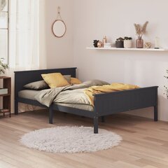 Каркас для кровати, 120x200 см, серый цена и информация | Кровати | 220.lv