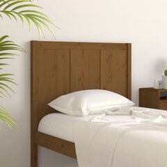 Изголовье кровати, 105,5x4x100 см, коричневое цена и информация | Кровати | 220.lv