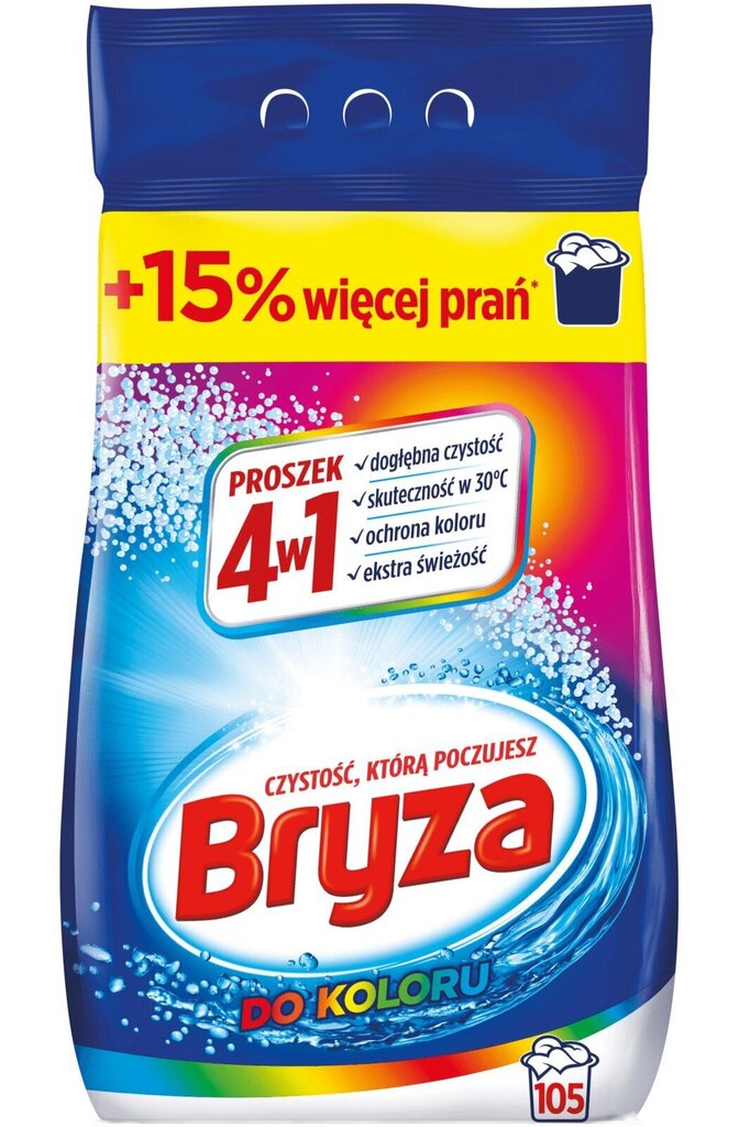 Bryza veļas pulveris, 6,8 kg цена и информация | Veļas mazgāšanas līdzekļi | 220.lv